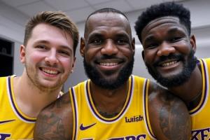 这画面美吗😍？美媒AI绘图东詹顿：佩林卡 干你该干的事！