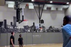 杜兰特干拔跳投训练，这一招看似简单但就是无解