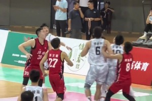 降维打击！王俊杰此前全运会u22比赛狂砍23分17篮板